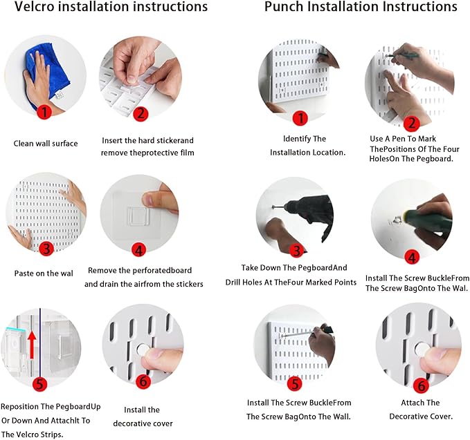 Revamp Your Space With A Versatile Pegboard Kit - Effortlessly Organize Home, Office, And Gaming Setup With Customizable Hanging Solutions (White)