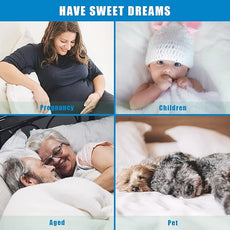 2 Pack Mattress Protector Full Size 100% Waterproof Fitted Mattress Cover, Breathable Noiseless & Machine Washable Bed Cover Deep Pocket from 5