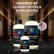 Aroma Country Ritzy Luxury Hotel Diffuser Oil - Luxury Hotel Scent for Diffuser & Air Fresheners - Essential Oil Diffuser Refill, Home Fragrance Collection with Gardenia & Amber (4 Fl. Oz)