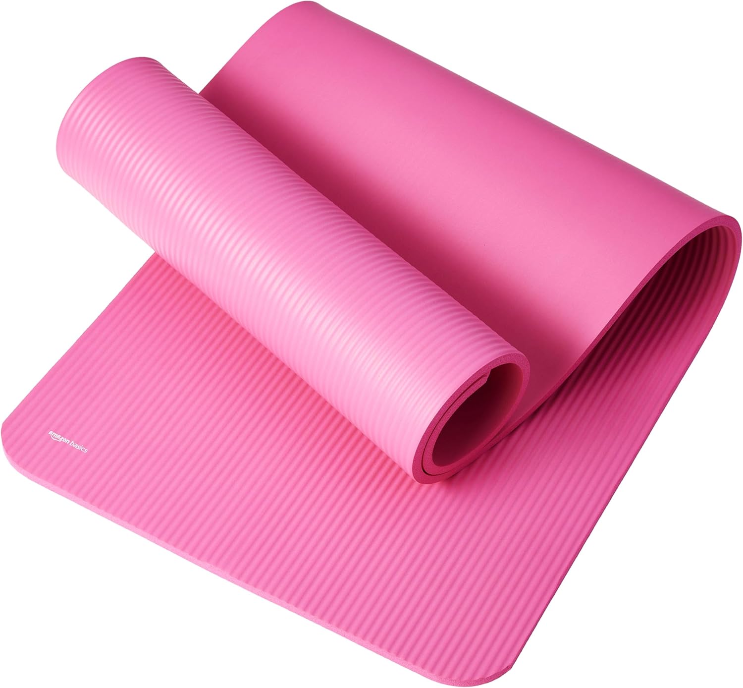 Amazon Basics Extra Thick Exercise Yoga Mat with Carrying Strap Dormly