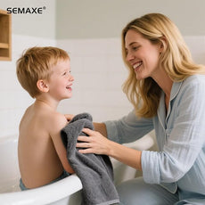 SEMAXE 6-Pack Gray Hand Towels - 27