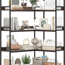 Giantex 5-Tier Corner Bookshelf, 71