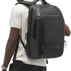 NOMATIC 20L Travel Pack - Water Resistant Laptop Bag - TSA-Ready Expandable Backpack (Black)