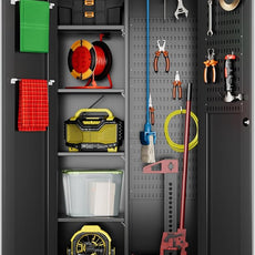 SUXXAN Broom Closet Storage Cabinet 71.4