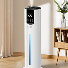 8L Humidifiers for bedroom, Humidifiers large room up to 500 sq ft, Easy to Clean Humidifier with Fully Washable Parts, Ultrasonic Cool Mist Humidifier for Home Plants Baby Nursery Office