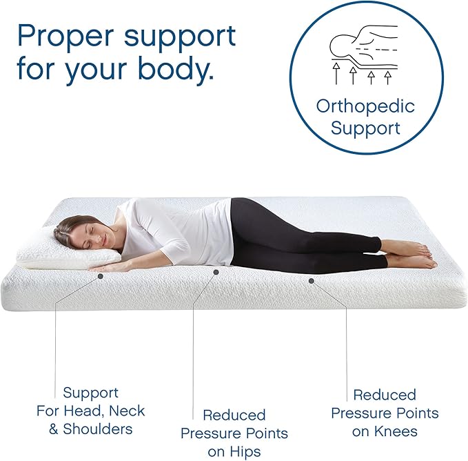 Classic Brands Cool Gel Memory Foam 6-Inch Mattress | CertiPUR-US Certified | Bed-in-a-Box, Queen