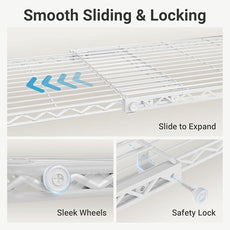 VIPEK X3 Plus Large Expandable Closet Rack Adjustable from 5'10