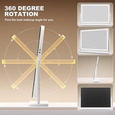 Hasipu Vanity Mirror with Lights, 39.4