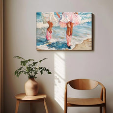 Cowgirl Boots Wall Art Pink Cowgirl Boots FramedWall Decor Retro Pink Western Aesthetic Canvas Prints Poster Trendy Preppy Girls Room Decor Picture for Living Room Bedroom Dorm Framed 16 X 24 in