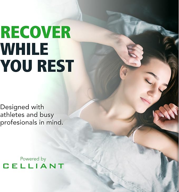 CELLIANT® Infrared Pillow – Breathable, Temperature-Balancing Fabric with Cotton & Polyester Blend, Promotes Comfort, Stability and Restful Sleep, Skin-Friendly Design, King Size