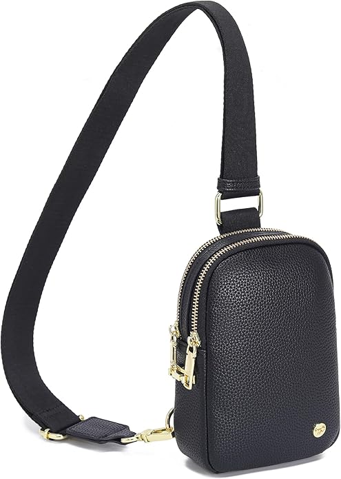 INICAT Small Anti Theft Crossbody Bags for Women, Vegan Leather Sling Cross Body Purse Travel Essentials Teen Girl Gifts