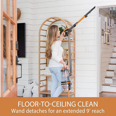 Kenmore DU4080 Featherlite Lift-Up Bagless Upright Vacuum 2-Motor Power Suction Lightweight Carpet Cleaner with HEPA Filter, 2 Cleaning Tools for Pet Hair, Hard Floor, Orange