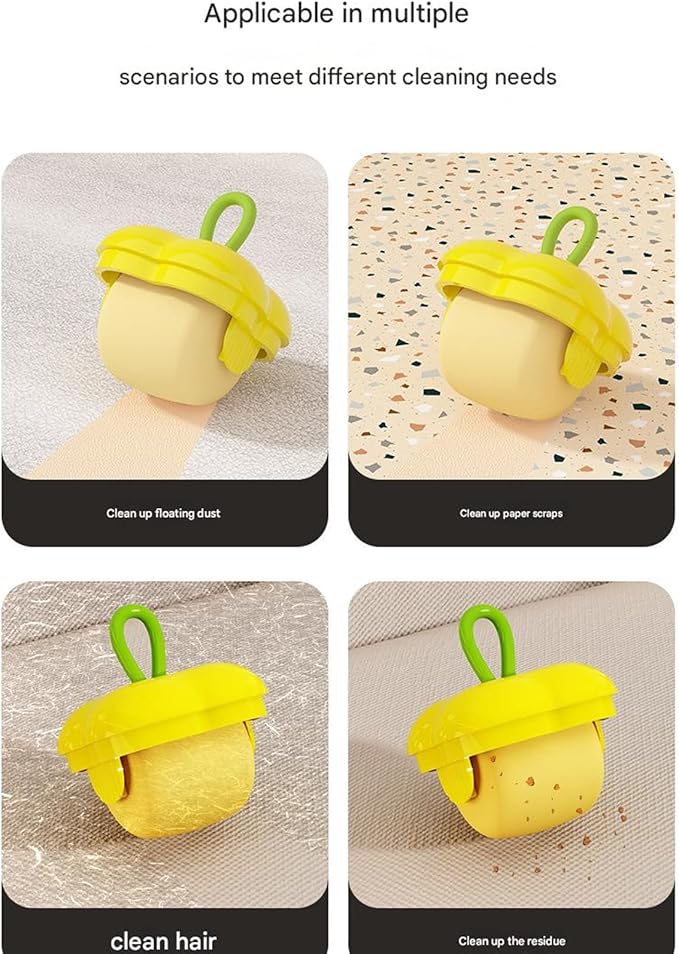 Washable Lint Roller for Pet Hair and Removal On Clothes and Furniture Reusable Sticky Roller to Remove Hair
