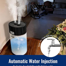 Yokekon Cool and Warm Mist Humidifier Large Room, 4.76Gal/18L Humidifiers for Home 2500 sq ft, Air Humidifiers for Bedroom with Diffuser&Extended Tube, Whole House Humidifiers for Nursery Baby Plants