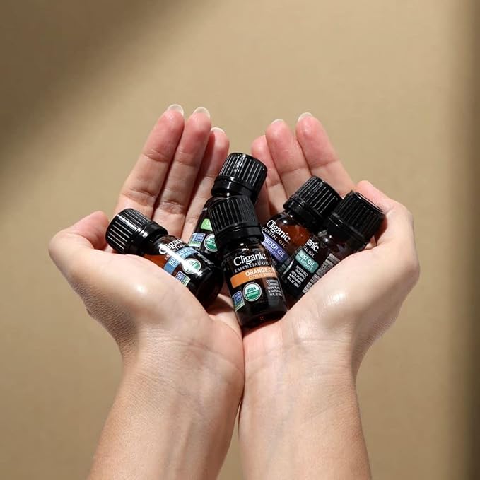 Cliganic Organic Citronella Essential Oil - 100% Pure Natural for Aromatherapy Diffuser | Non-GMO Verified (Packaging May Vary)