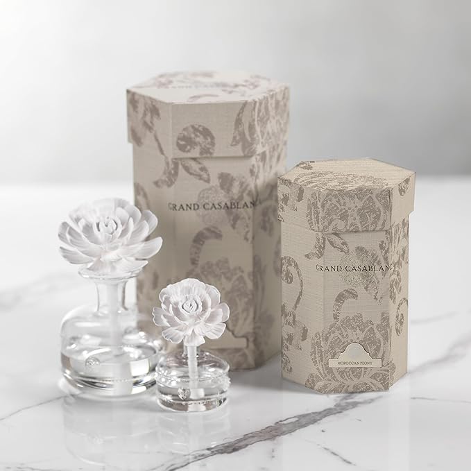 Zodax - Grand Casablanca Porcelain Diffuser - Peony