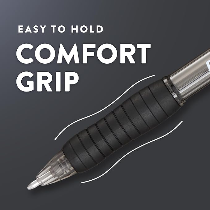 Paper Mate Profile Retractable Ballpoint Pens, Assorted Colors, Bold | 1.4mm Point | Soft Grip | Vivid Ink | 144 Count