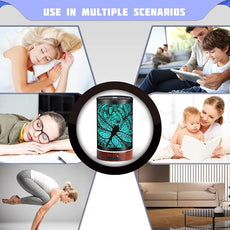 Essential Oils Diffuser,Aromatherapy Diffuser,Birthday for Women Mom Grandma,Metal Cool Mist Humidifier with 7 Colors Lights Waterless Auto Off Air Diffusers (Dragonfly)