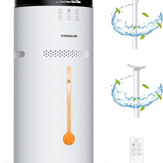 VAGKRI Humidifier Large Room, 18L Ultrasonic Cool Mist Humidifiers for Bedroom, Up to 1200 sq ft, 5 Mist Levels & Auto Mode, Quiet Humidifier for Plants, Baby, Whole House, Home with 2 Extended Tubes