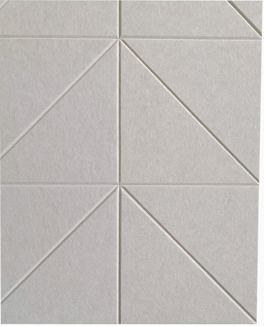 12-Pack Ivory Felt Wall Tiles(11.8“x11.8”Each), 47"x35" Aesthetic Bulletin Pin Board, Large Cork Board Alternative for Office, Classroom & Wall Décor