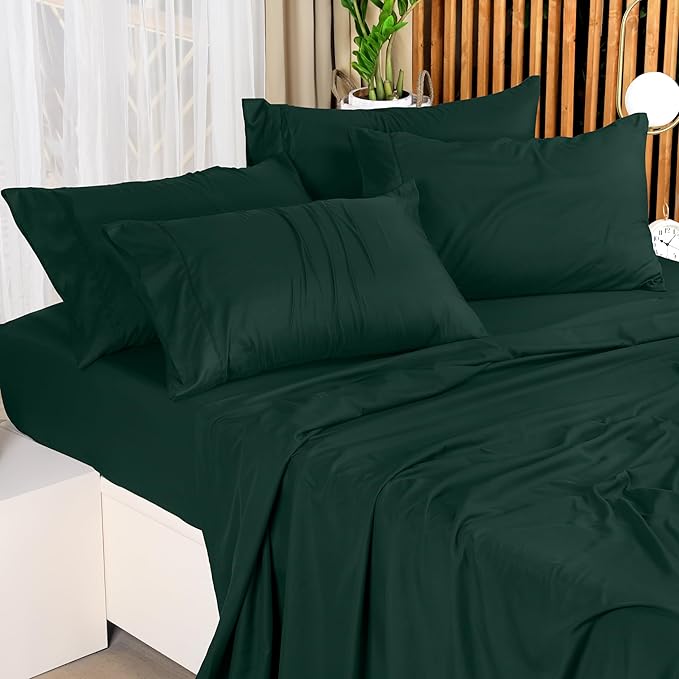 Utopia Bedding Full Bed Sheets Set - 4 Piece Bedding - Brushed Microfiber - Shrinkage and Fade Resistant - Easy Care (Emerald Green)