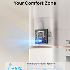 Dreo 11L Smart Humidifier Large Room 700 ft², 100H Cool Mist Air Humidifiers for Bedroom, Top-Fill Self-Cleaning Tank, 26dB, Auto Mode, Aroma Box, RGB Light, Remote & APP Control, Baby, Starlight