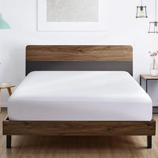 FreshCulture California King Fitted Sheet Only - Hotel Quality Fitted Sheet - Ultra Soft & Breathable - Brushed Microfiber - Deep Pocket - Cooling Fitted Sheets for Cal King Size Bed (White)