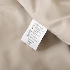 ROSGONIA Oversized King Comforter Light Khaki, 3pcs (1 Boho Comforter & 2 Pillowcases) Lightweight Oversized King Size Comforter Sets Bedding Blanket