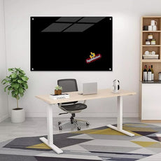 Magnetic Glass Black Board 48
