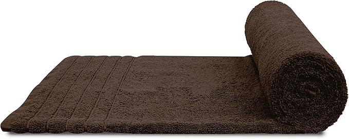 Tens Towels Pack of 2 Extra Large Bath Sheets 35 x 70 Inches, 100% Cotton, Larger & Lighter Weight, Quicker to Dry, Super Soft & Absorbent, Oversized Bath Towels, Brown