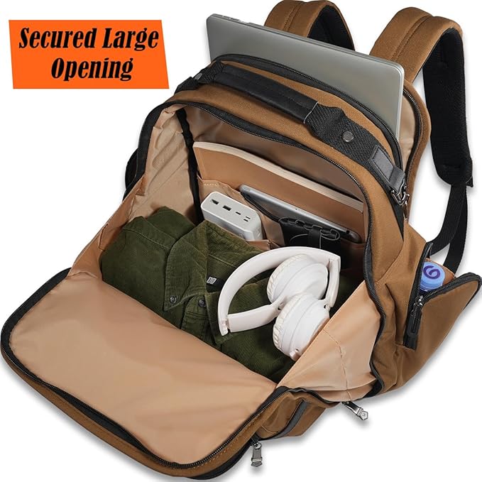 WELKINLAND 24H Business Laptop Backpack - 28L Durable Professional Backpack for Men, 17-Pockets, Fits 16-Inch Laptop