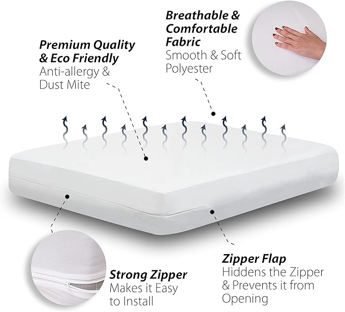 Ultimate Zippered Mattress Protector (Full)