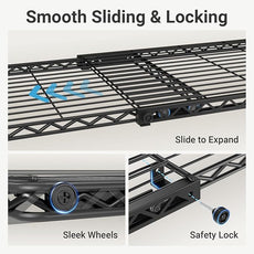 VIPEK X3 Plus Large Expandable Closet Rack Adjustable from 5'10