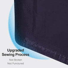 12 Pack Heavy Duty Extra Large Moving Bags W/Backpack Straps - Strong Handles & Zippers, Storage Totes For Space Saving, Fold Flat, Alternative to Moving Box and Storage Bin, Blue