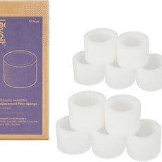 LEVOIT OasisMist Smart Cool and Warm Mist Humidifiers & 10-Pack Top Fill Humidifier Replacement Filters & Humidifier Replacement Filters 10-Pack, Mineral Absorption Pad