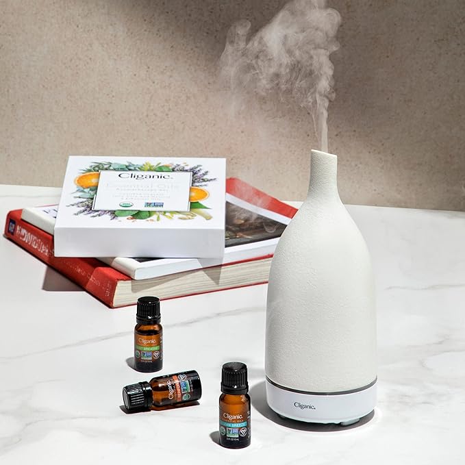 Cliganic Organic Sweet Orange Essential Oil, 1oz - 100% Pure Natural for Aromatherapy Diffuser | Non-GMO Verified (Packaging May Vary)