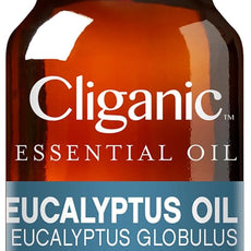 Cliganic USDA Organic Eucalyptus Essential Oil, 100% Pure | Natural Aromatherapy Oil for Diffuser Steam Distilled | Non-GMO Verified (Packaging May Vary)