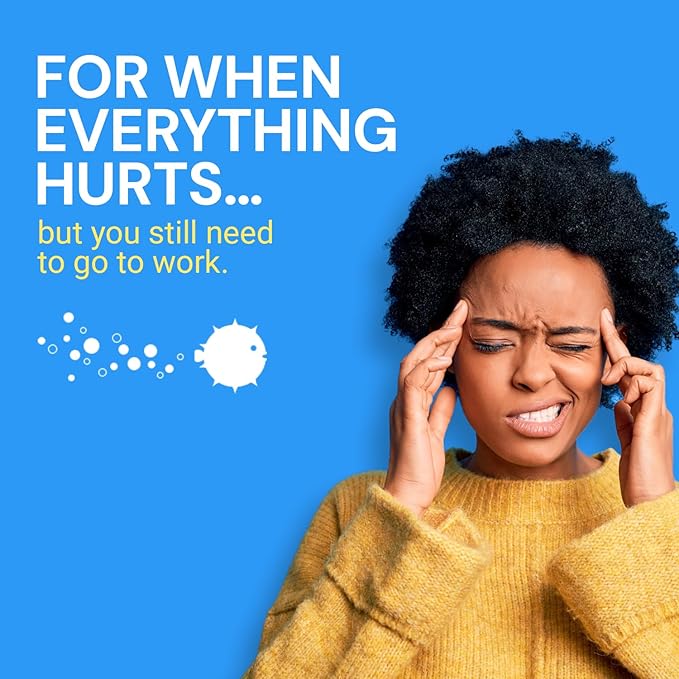 Blowfish for Hangovers - Fast Hangover Relief in 15 Minutes | Headache Relief, Energy, and Hydration in One Step | Single Box