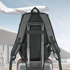 WOLT Laptop Backpack with USB Charging Port Fits Up to 17 Inch Laptop, College Backpack for Men Women, Computer Business Bookbag, Grey