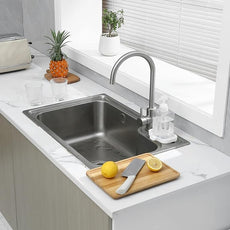 Silicone Bathroom Soap Dishes with Drain Spout-Bathroom and Kitchen Sink Organizer,Sponge Holder,Dish Soap Tray,Perfect for Dispenser,Scrubber,Bottle,Cup on Sink or Counter-White 4.9