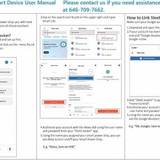 Smart Sleek Socket: Universal Outlet Concealer with Wi-Fi Smart Power Strip