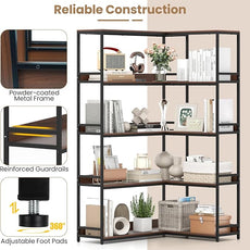 Giantex 5-Tier Corner Bookshelf, 71
