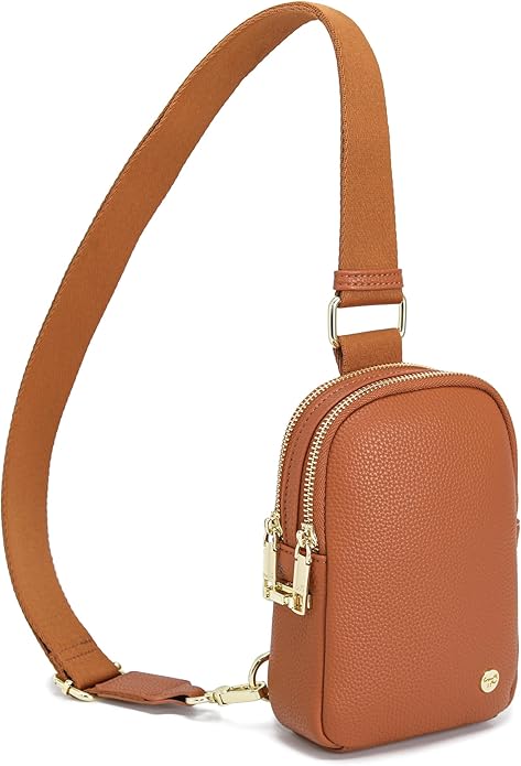 INICAT Small Anti Theft Crossbody Bags for Women, Vegan Leather Sling Cross Body Purse Travel Essentials Teen Girl Gifts