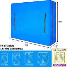 MorTime Mattress Bags for Moving and Storage, Zippered Mattress Storage Bag with 8 Strong Carrying Handles, Reusable Mattress Protector Cover Moving Supplies (Cali King)