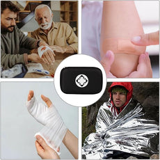 276Pcs First-Aid Kit Emergency-Kit Home-Car - First Aid Kits Emergency Kit Home Essentials for Dorm Room First-Aid Kit Emergency Necessities for Boat Hiking Skating, Black YIDERBO