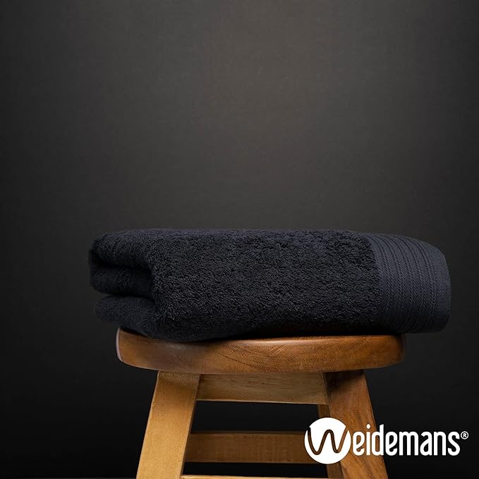 100% Cotton Towels 35" X 70" | Black Towels Set of 1 Ultra Soft and Highly Absorbent Bath Towel Set Cotton, Gym, Hotel, Spa, Machine Washable