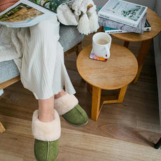 KuaiLu Womens Fluff Dual Memory Foam Slippers Ladies Cozy Arch Support Warm Scuff Slippers Slip on Comfy Winter House Shoes with Non-Slip Indoor Outdoor Hard Sole