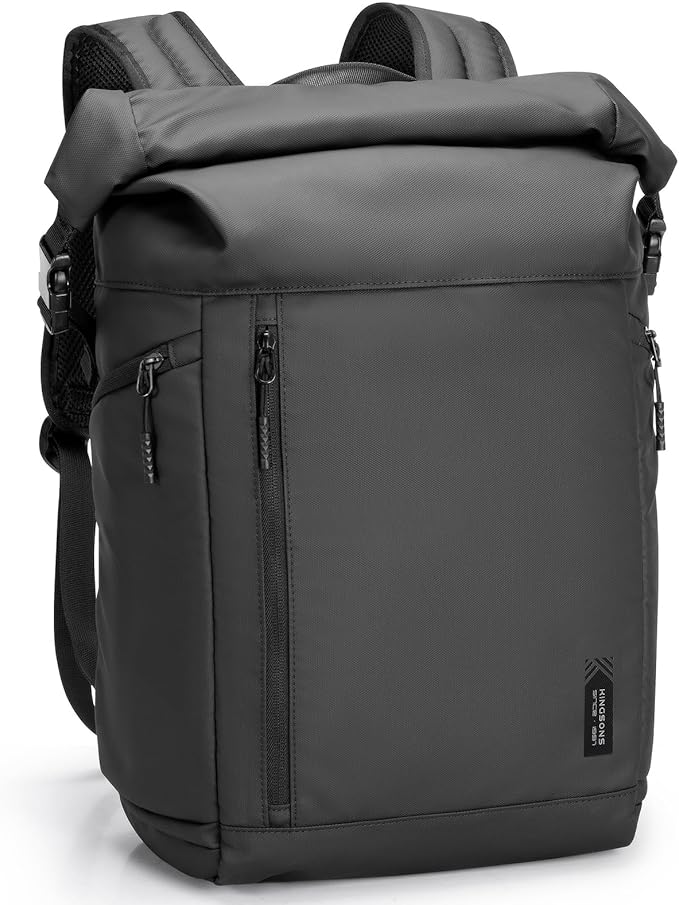 Kingsons Travel Laptop Backpack，Anti Theft Business Backpack for Men Womens Lightweight Waterproof Backpacks Computer Bag Fits 15.6 Inch Laptop and Notebook