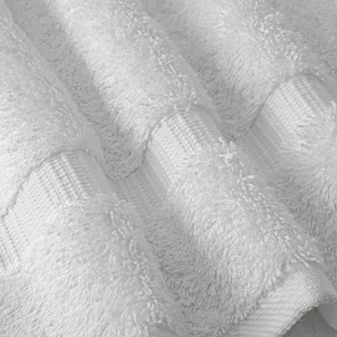 Chakir Turkish Linens | Hotel & Spa Quality 100% Cotton Premium Turkish Towels | Soft & Absorbent (3-Piece Towel Sets, White)