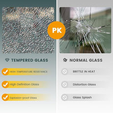 Magnetic Glass Black Board 48